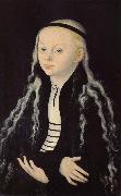 Lucas Cranach Madeleine Luther portrait Sweden oil painting reproduction